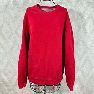 IZOD red crewneck sweater size M